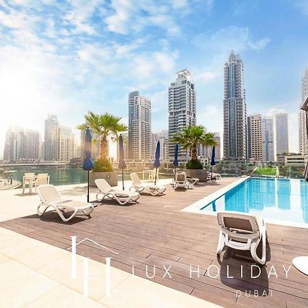 Lux Contemporary Suite With Full Marina View 6 Dubai Exterior photo