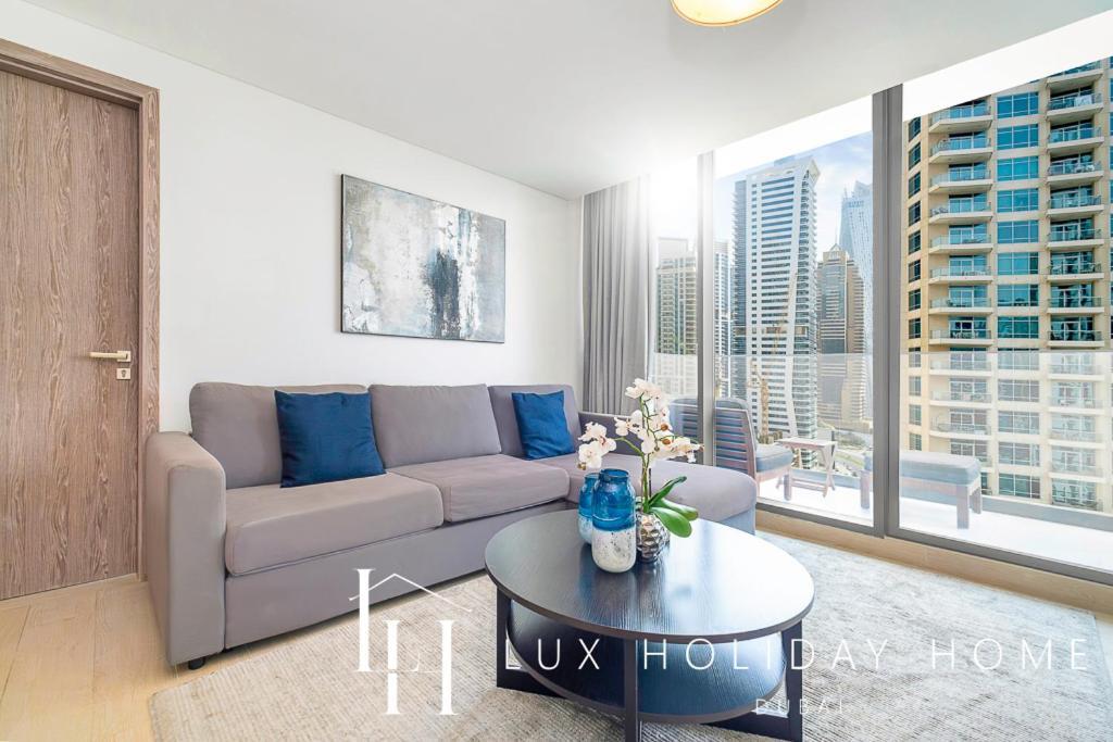 Lux Contemporary Suite With Full Marina View 6 Dubai Exterior photo
