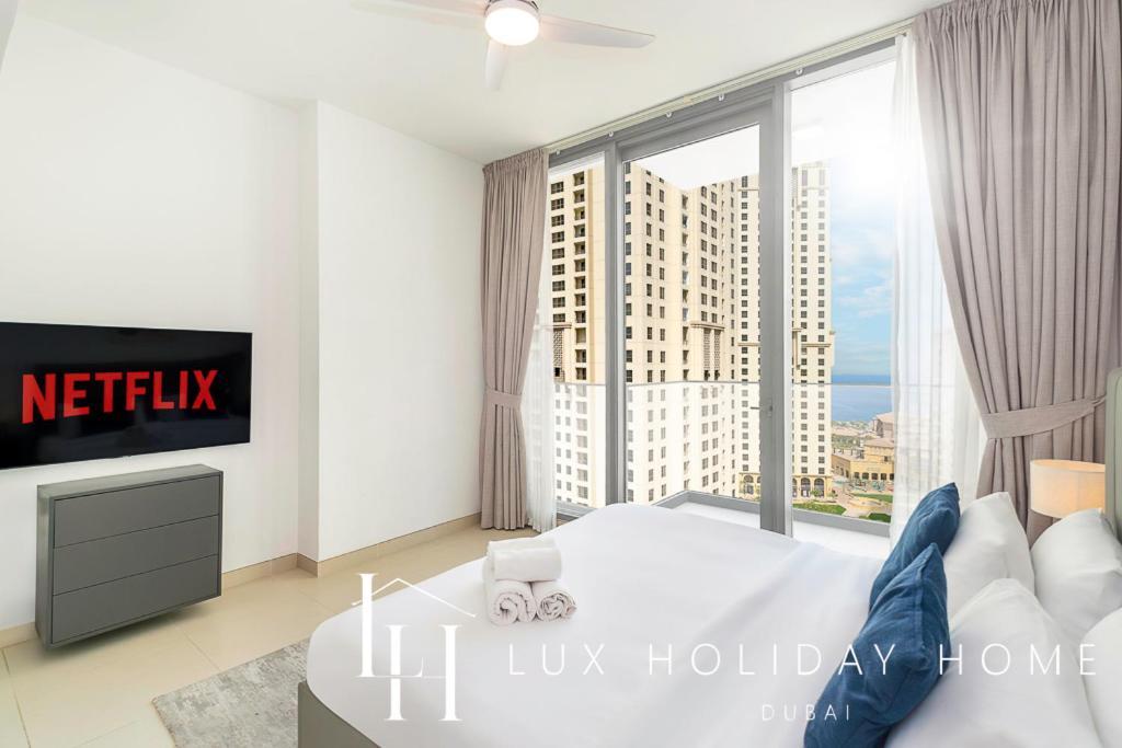 Lux Contemporary Suite With Full Marina View 6 Dubai Exterior photo