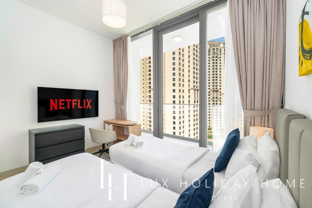 Lux Contemporary Suite With Full Marina View 6 Dubai Exterior photo